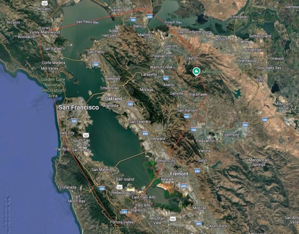 Brush Pros area map.